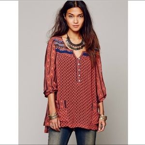 Free People Feather In The Moon Tunic